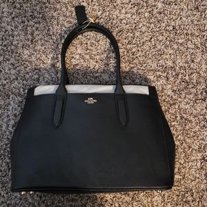 Coach tote navy